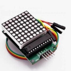 8X8 DOTMATRİX MODÜL KIRMIZI RENK MAX7219