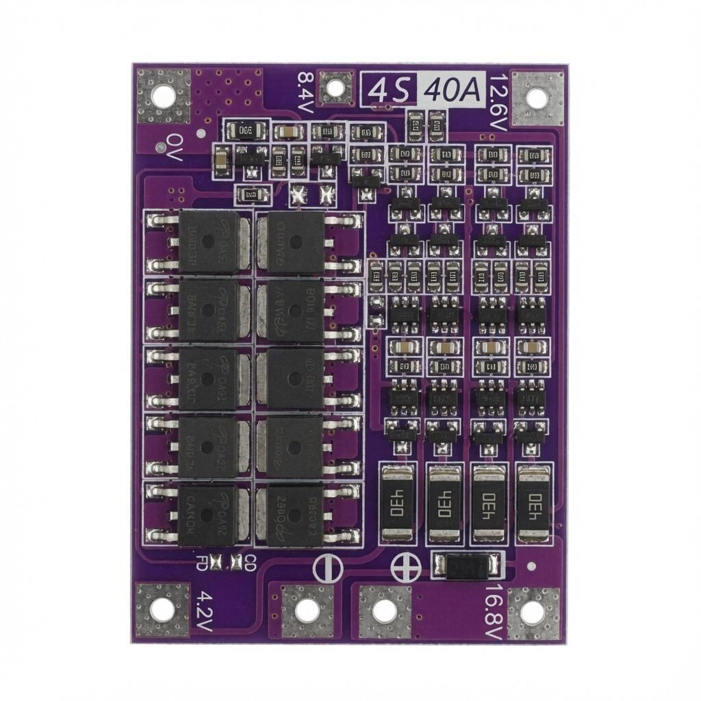 4S 40A BALANSLI LİTYUM İYON BMS