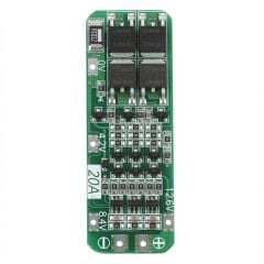 3S 12V 20A BMS 3 PİL 18650 LİTYUM PİL ŞARJ KORUMA MODÜL