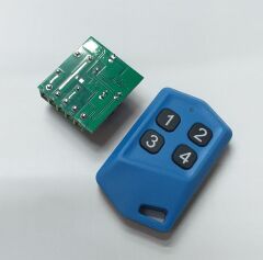 12 volt 433mhz tek röle alıcı verici kumanda set