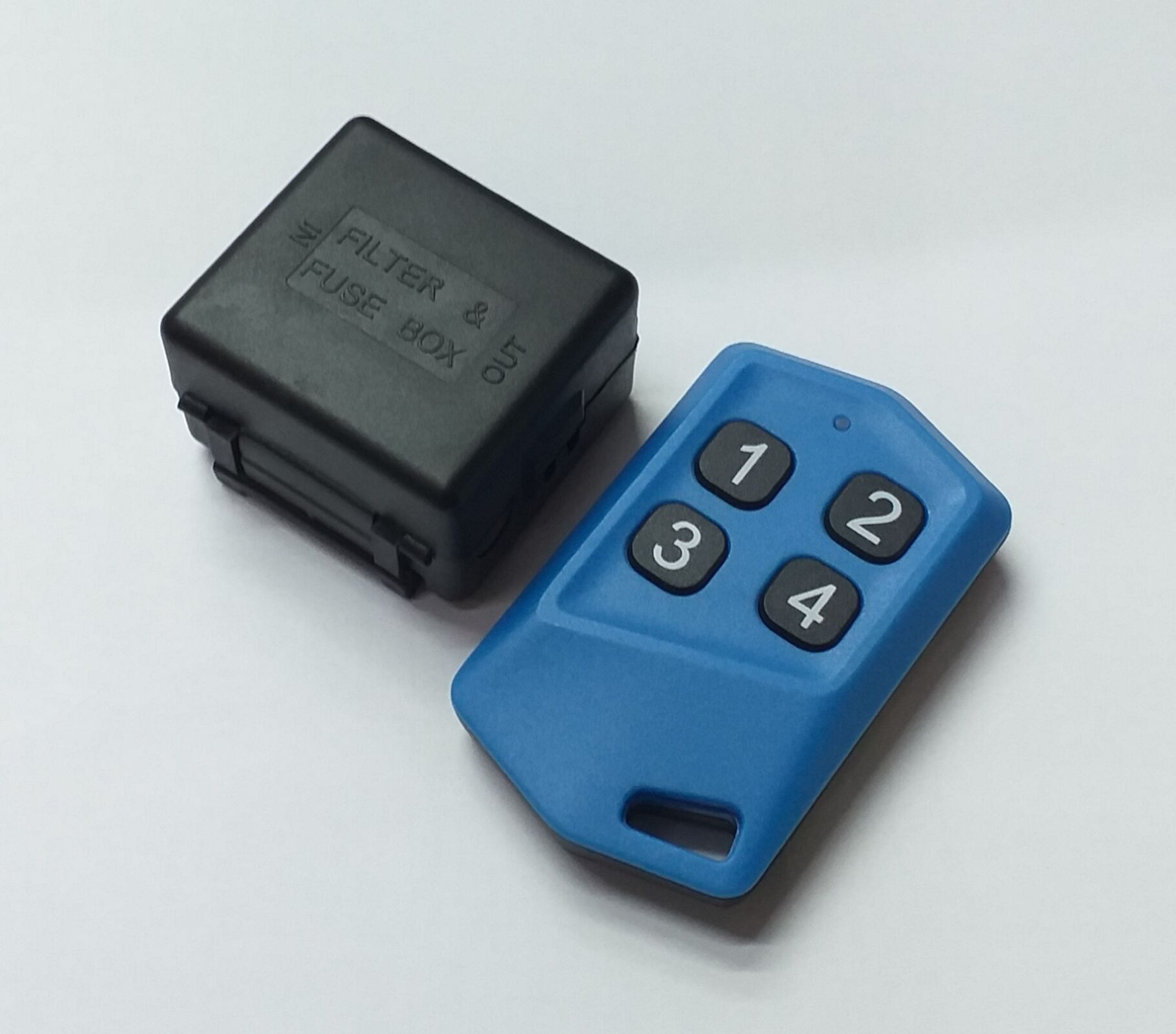 12 volt 433mhz tek röle alıcı verici kumanda set